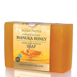 Wild Ferns Manuka Honey Pure and Gentle Soap, 99% Natural, 135 grams