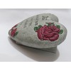 Holiday Pride Heart Shaped Memorial Stone for Dad, Accented with