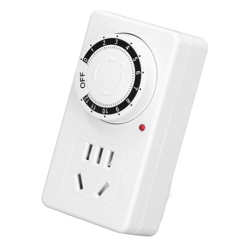 Smart Timing Socket 12 Hour Countdown Overcharging Automatic Power Off
