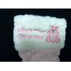 Baby's First Christmas Stocking and Cap - Plush 10" Pink