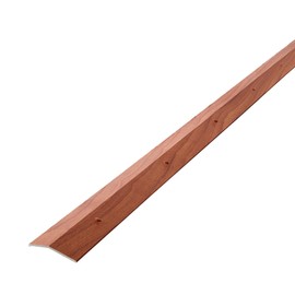 M-D Building Products 40124 1-3/8 in. X 36 in. Cherry Aluminum Metal Decor® Carpet Trim w/Screw Nails