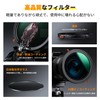 K&F Concept 82mm Variable ND Filter, ND2-ND32+CPL Filter, 2-in-1 Lens