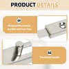 Pack of 4 Furniture Bolt Small Metal Push Bolt for
