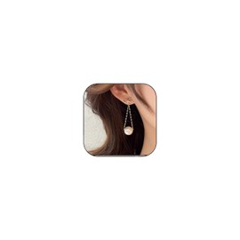 Christmas Earrings for Women Pearl Bow Earrings Rhinestone Pearl Dangle Earrings Gold Bow Drop Earrings Trendy Christmas Earrings Xmas Earrings Christmas Jewelry Costume Accessories