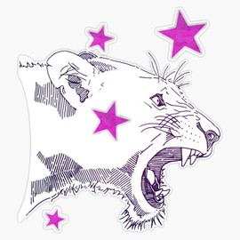 Leyland Designs Life is Strange Before The Storm - Cat Sticker Outdoor Rated Vinyl Sticker Decal for Windows, Bumpers, Laptops or Crafts 5"