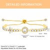Mayfaith Creative and Simplicity Circular Sun Flower Zircon Projection 100