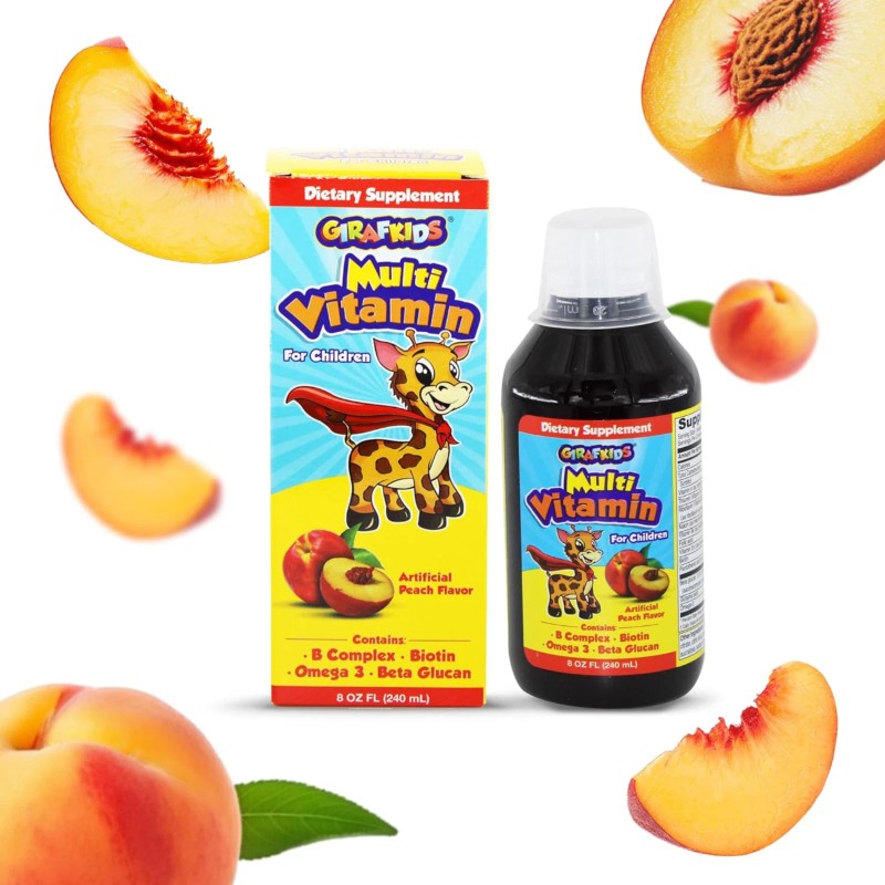 CAD GirafKids Multivitamin for Kids with B Complex & Omega