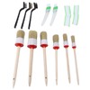 13PCS/Set Car Cleaning Detailing Brush Set Reusable Flexible for Washing