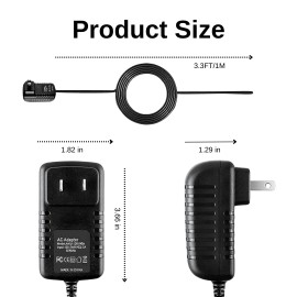 DKKPIA AC Adapter for Proform XP110 Rear Drive Elliptical Trainer Charger Power Supply