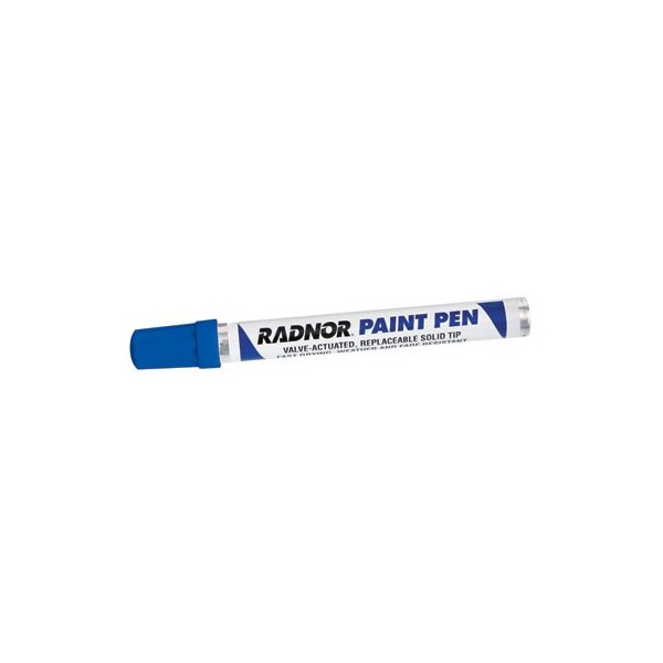 Radnor Radnor 64002410 Blue Fiber Tip Paint Pen (1 PER
