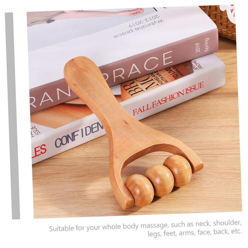 2pcs Massage Hand Roller Foot Massager Neck Neck Massager Roller