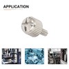 DTGN M3x8mm(DXL) Knurled Phillips Thumb Screws - 10Pack - Good