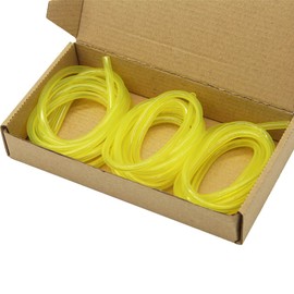 SWNKDG Set of 3 Universal Fuel Hose Pipe 2.5 x 5mm 3 x 5mm 3.5 x 5.5mm Petrol Hose Oil Hose Diesel Hose PVC Hose Trimmer Brush Cutter Mower (1.5m)