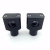 XHT(BC)- Black Round 7/8" 22mm 7/8 Inch Handlebar Riser Clamps