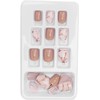 P146: 24 Piezas de Uñas Postizas, Cubierta Completa, Pegamento en
