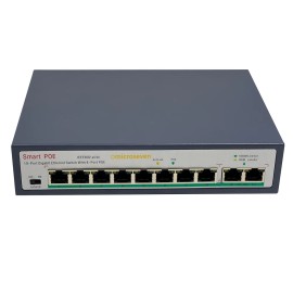 Microseven 8 POE Ports-100Mbps+