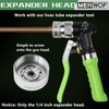 MERWOF 1/4 Inch Expander Head for HVAC Tube Expander Tool
