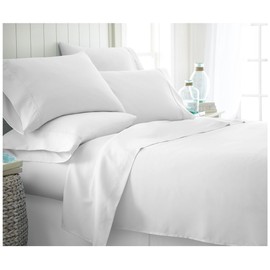 ienjoy Home 6 Piece Sheet Set Queen White