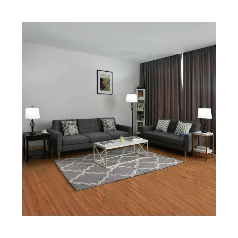 Set of 2 Table Lamps and 1 Floor Lamp with