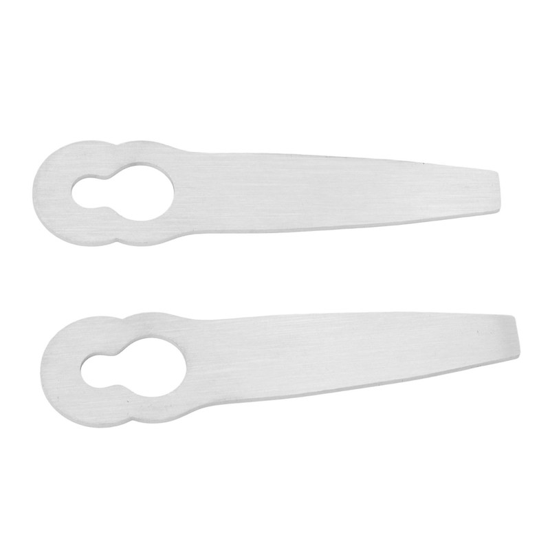 10 Pcs Lawn Mower Metal Blade Replacement Mowing Blade for