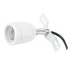 E27 Rotatable Reptile Pet Clip Heat Lamp Bulb Base Socket