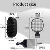 4 PCS Hair Sponge for Curls, Afro Sponge Curl Brush
