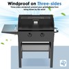 Universal Wind Guard and Warming Rack Set for Griddle From