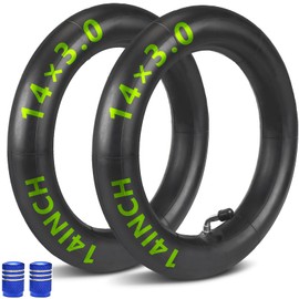 2-PCS 14x3.0 Inner Tube with 14 Inch Inner Tube Thickened for Electric Scooters and E-Bike TireTube