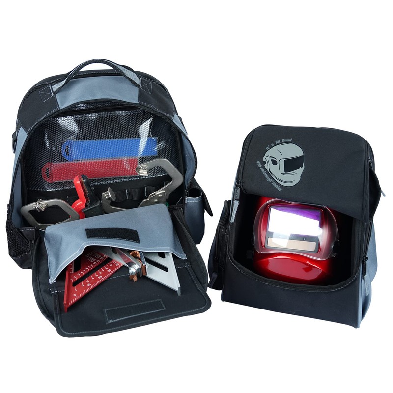 MELOTOUGH Backpack, Welding Bag for Tools and Helmet, Extreme Gear