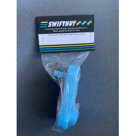 SWIFTNUT Nut-Runners for Threaded Rod Using Cordless Drill, Pack of 1 for 8mm (M8) Nut, Blue