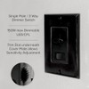 Maxxima LED Dimmer Electrical Light Switch - 3-Way/Single Pole Use,