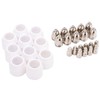 Plasma Consumable Kit P80 Electrode Tip Ceramic Nozzle Set Accessories