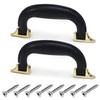 MroMax 2Pcs Luggage Handle 5.12" x 0.55" (L x W)