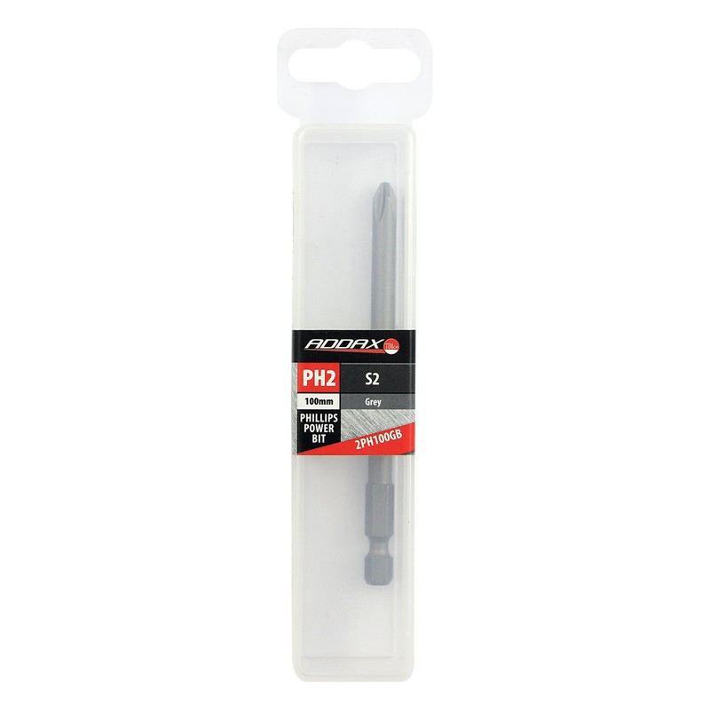 TIMCO Phillips Driver Bit S2 Grey - S2 Steel is
