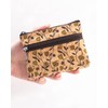 Boshiho Eco-Friendly Cork Zip Wallet with Key Ring, Green (green