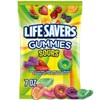 Life Savers Sours Gummies Candy Bag, 7 ounce (Pack of