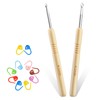 2 Pieces Crochet Hooks, 4.0mm-4.5mm Crochet Hook Set, Crochet Hook