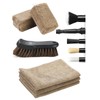 Fantasticlean 9PCS Car Interior Detailing Set, Microfiber Cloth & Applicator,