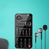 Portable Voice Changer Bluetooth 5.3 Multifunctional Effects Handheld Mini Live