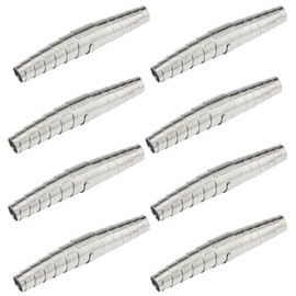 SJZBIN 8PCS Replacement Pruning Shear Spring for Pruners Replacement Precision Springs Pruners Trimming Scissors Spring Part for Pruners, Trimming Scissors, Silver