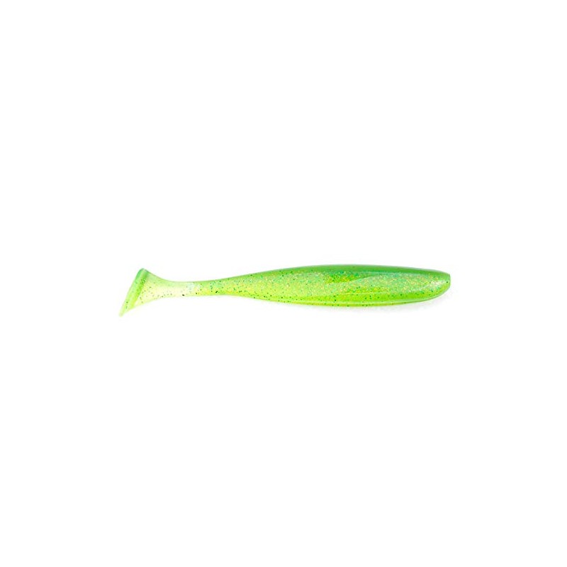 KEITECH 424 Easy Shiner 3" Lure, Lime/Shart