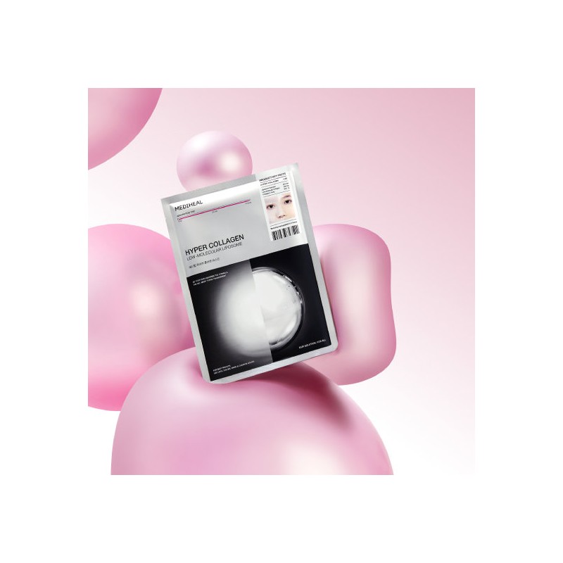 Mediheal Transparent Hyper Collagen Mask (4 Sheets) / 메디힐 투명해지는