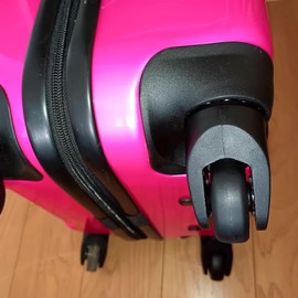 1 Pair Luggage Suitcase Wheel, A08 Trunk Luggage Wheel Spare Part (W041-2 Small) Plastic 360 Swivel Universal Wheel Replacement Luggage Wheel for suitcases/Draw Bar Box