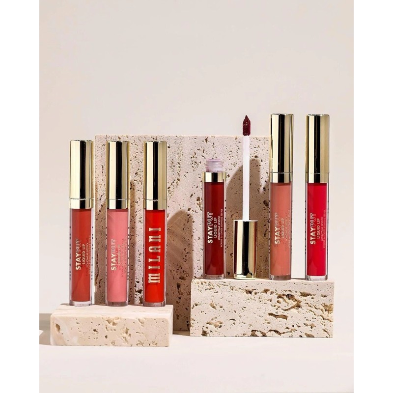 Milani Stay Put Longwear Liquid Lipstick - Smudge-Proof, Kiss-Proof, and...