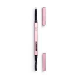 Revolution Beauty London XX, Xxfine Micro Brow, Brow Pencil, Medium Brown, 0.1g