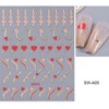 Heart Nail Stickers for Nail Art Love Heart Nail Decals