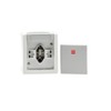 Surface-Mounted Switch Illuminated Wet Room IP54 with Transparent Dome Model