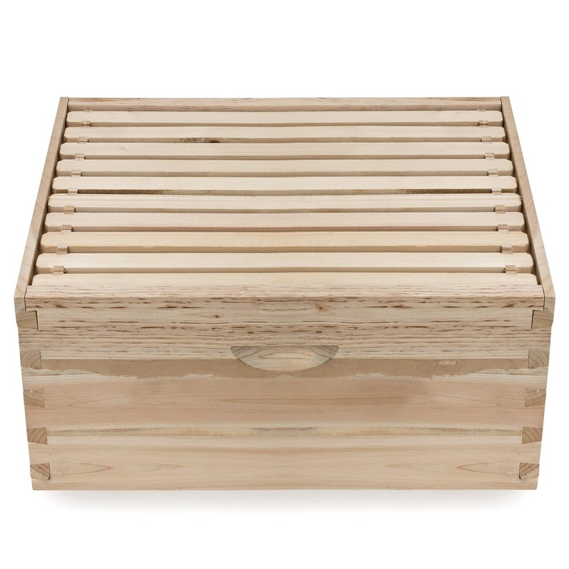 Honey Keeper Beehive 10 Frame Kit Super Box and 10