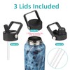 Konokyo Insulated Water Bottle 24oz Stainless Steel Sport Bottles with