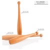 Sport-Tec 36cm Hardwood Gym Club Juggling Clubs